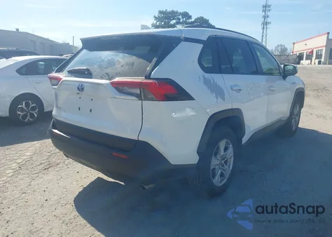 2021 Toyota Rav4 Hybrid Xle from USA, damaged, VIN JTMRWRFV6MD118226